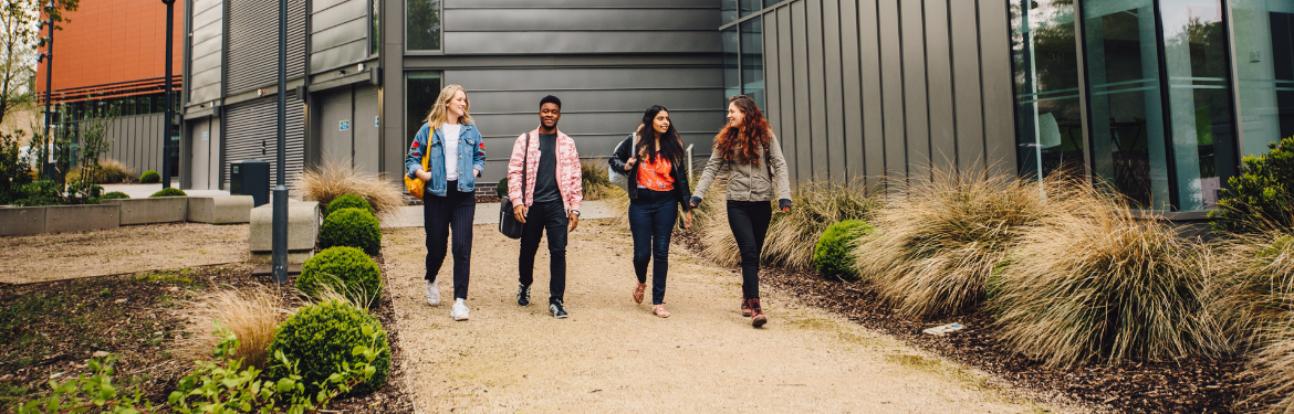 Students around campus