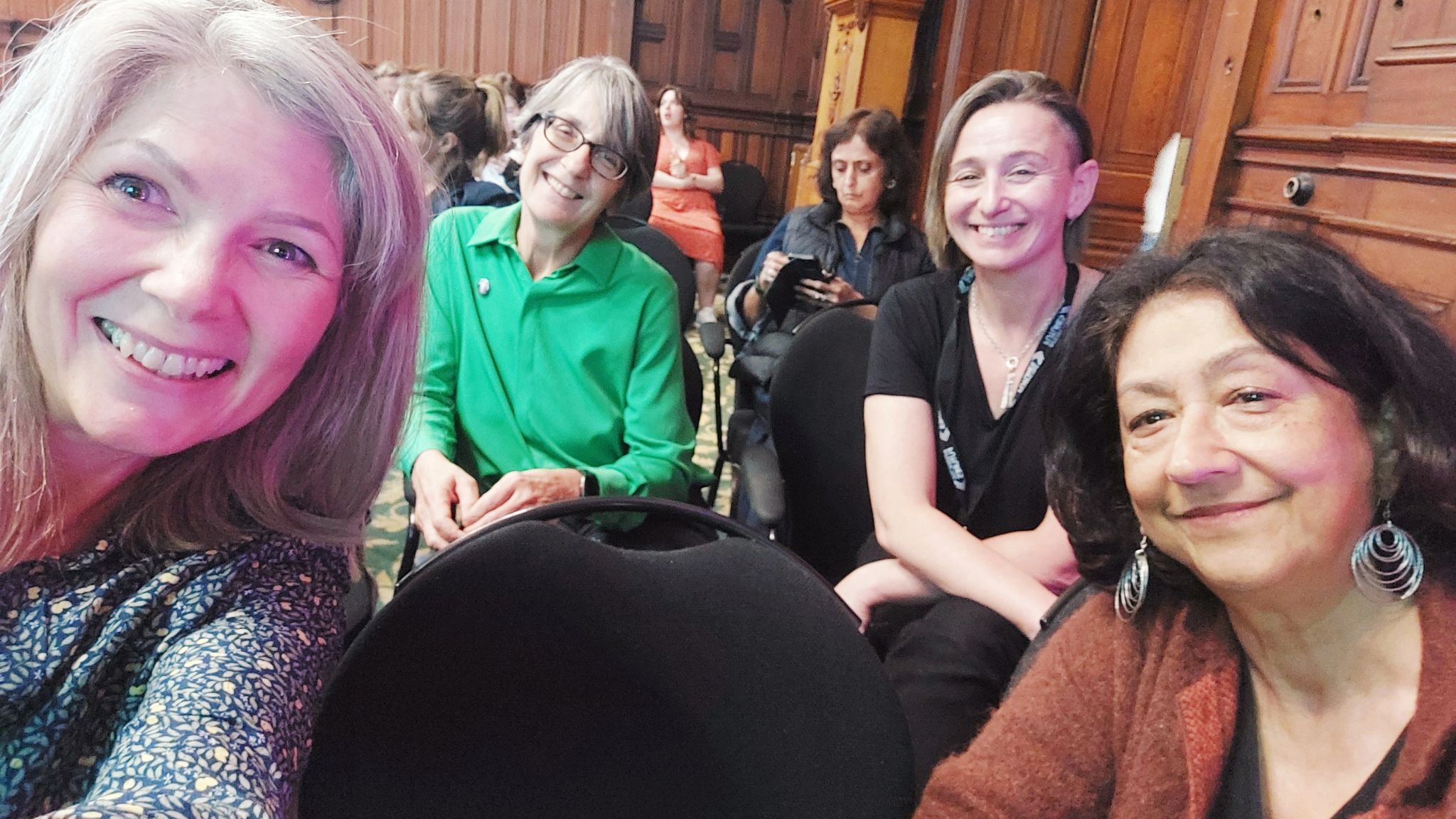 Attendees at the Women in Politics event