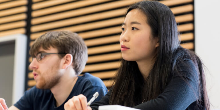 Students in class