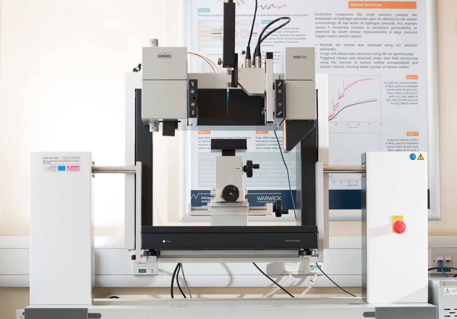 Kruss drop shape analyser