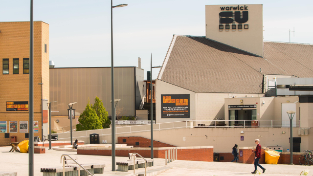 An example of one of our social spaces, the student union